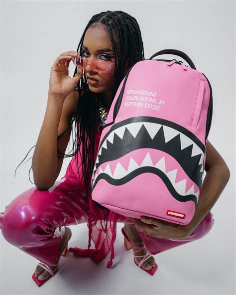 Sprayground Pink Backpack