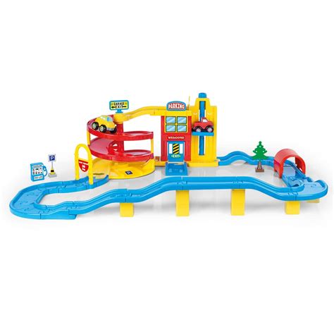 Dolu Large Garage With Circuit 5154 Assorted Colour Model | Desertcart ...