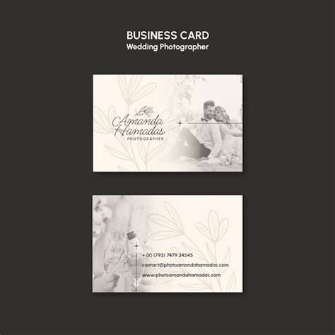 Wedding Photography Business Cards 的图像结果