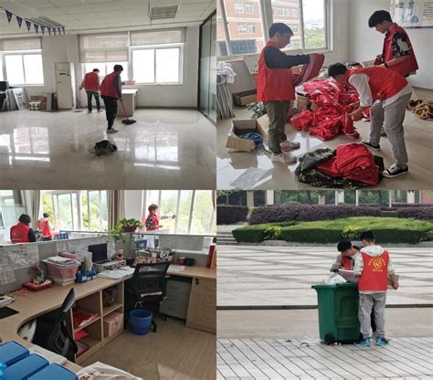 绿色校园进行时 | 环生学院师生积极参与校园环境卫生大扫除活动