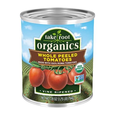 Whole Peeled Tomatoes - Canned - Nude Foods Market