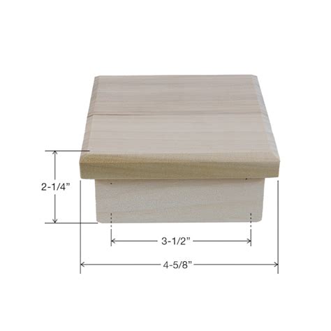 RELIABILT 3.5-in x 3.5-in Unfinished Maple Classic Stair Newel Post Cap ...
