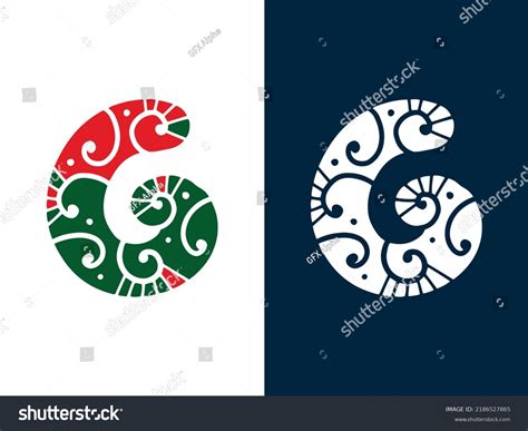 Creative Christmas Letter G Logo Designs Stock Vector (Royalty Free) 2186527865 | Shutterstock