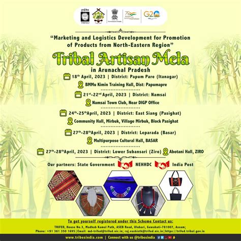 TRIFED is organizing Tribal Artisan Mela(TAM) in Arunachal Pradesh from ...