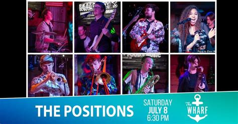 The Positions at The Wharf, The Wharf Manitowoc, 8 July 2023 | AllEvents.in