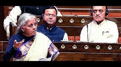 Fm Counters Oppn, Says No Cut In Funds For Farmers, Poor | Delhi News ...