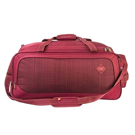 Wildcraft Caster Biking_Red Travel Duffle (12217)-Large (Wxdxh : 32X28 ...