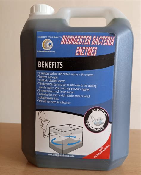 Buy - Biodigester Bacteria Enzymes - 5ltr - Cheapthings