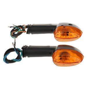 1 Pair Amber LED Turn Signal Light for Yamaha YZF R1 R6 FZ1 FZ6 ...