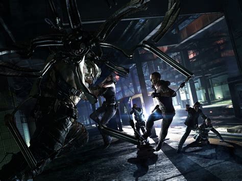 Download wallpaper weapons, metro, monster, team, Jake, fighters, boss ...