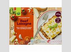 Woolworths Frozen Beef Lasagne 375g   Woolworths