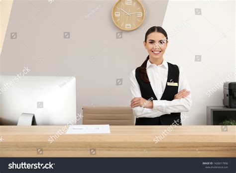 2+ Hundred Company Front Desk Receptionist Interior Design Royalty-Free Images, Stock Photos ...
