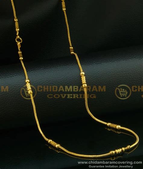 Buy Latest Light Weight Daily Wear Gold Plated Designer Long Chain Buy ...