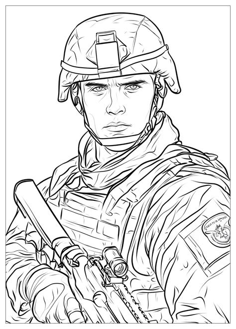 Military Coloring Pages : Color Your Way to History, Heroes, and ...