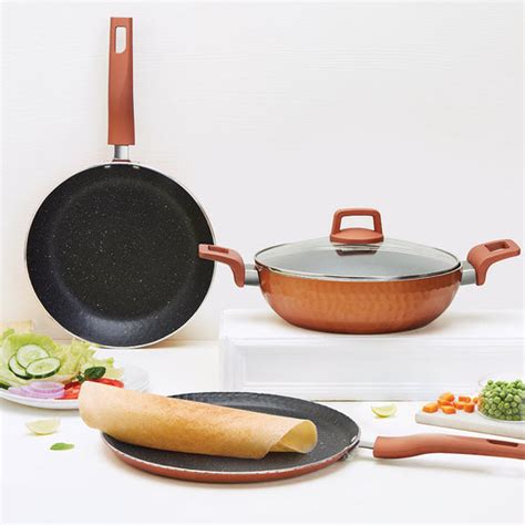 Buy Induction Base, Nonstick Cookware Sets online at lowest Price