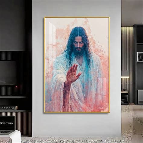 Jesus Christ Blessing Hand Premium Acrylic Wall Art - The Next Decor