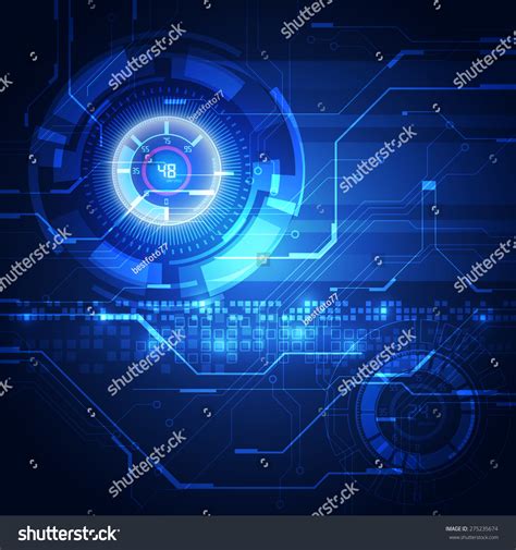 Digital Technology Vector Background 的图像结果