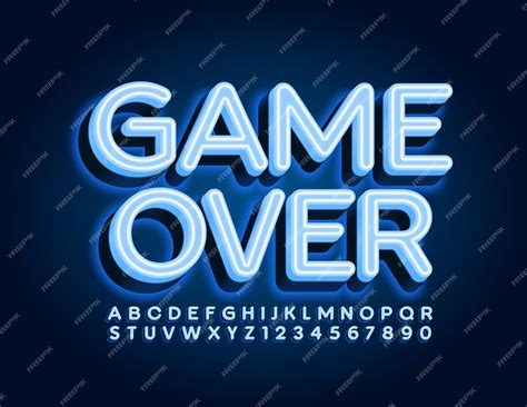 Image result for Game Over Text