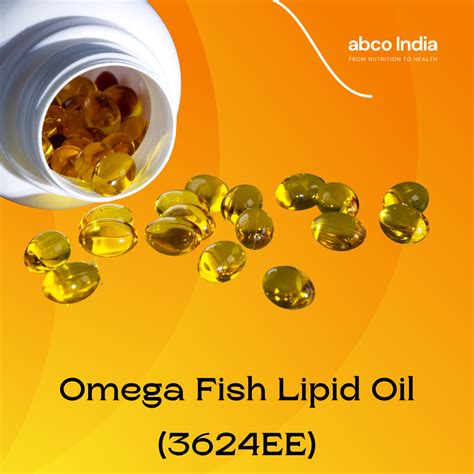 Omega Fish Lipid Oil (3624EE) - Abco India