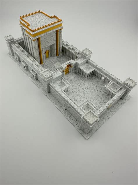 New Model Jerusalem's Second Temple herod's Temple of King Solomon's ...