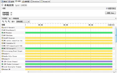 Java VisualVM 的图像结果