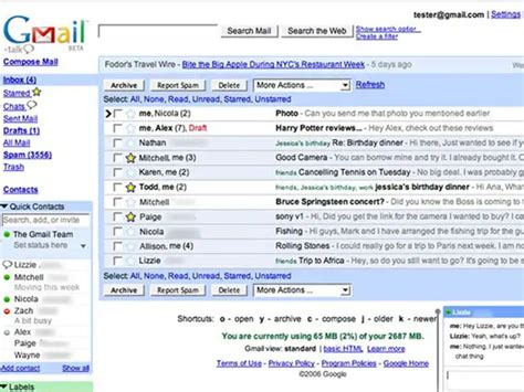 Gmail: Gmail@15: 15GB Storage, Smart Replies, Priority Inboxes - A 15 ...