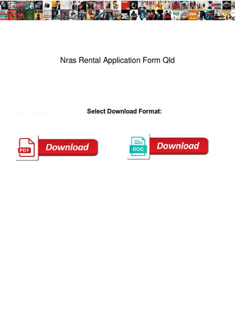 Fillable Online Nras Rental Application Form Qld junior. Nras Rental ...