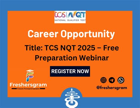 Ace TCS NQT 2025 – Free Preparation Webinar!