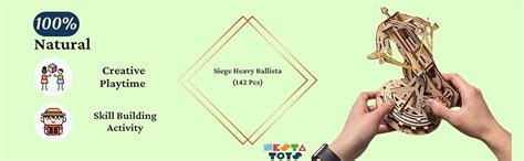 NESTA TOYS Siege Heavy Ballista (142 Pcs) : Amazon.in: Toys & Games