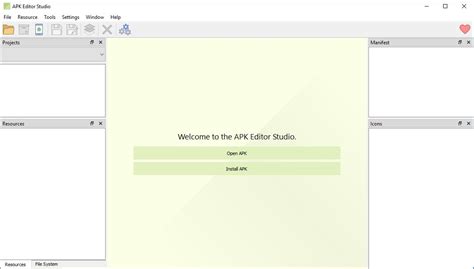 Android Editor Studio 的图像结果