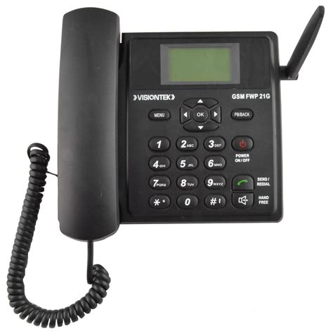 Visiontek Fixed Wireless Gsm Landline Phone 21G : Amazon.in: Electronics