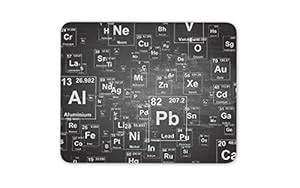 APSRA Cool Science Elements Mouse Mat Pad - Periodic Table Chemist Gift ...