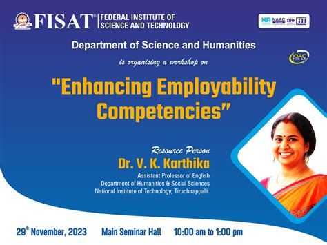 Workshop on ‘Enhancing Employability Competencies’ | FISAT | Federal ...