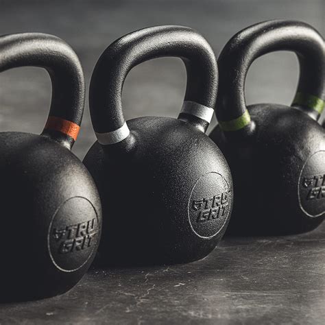 Buy Tru Grit Fitness Cast Iron Kettlebell Weights – Easy Grip Handle ...