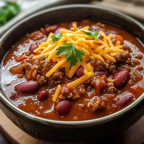 Slow Cooker Beef Chili – Easy & Hearty Crockpot 2025