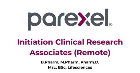 Parexel Hiring iCRA II – Remote Clinical Research Job in India | High ...