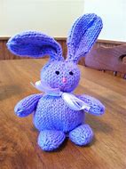 Image result for Knitted Easter Bunnies