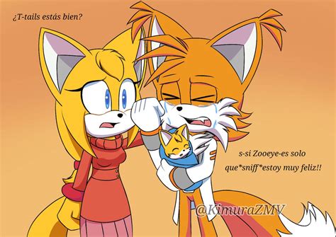 Tails y Zooey junto con su hijo Rick by KimuraZMV on DeviantArt