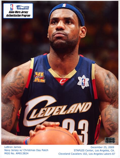 Lot Detail - LeBron James 2009-10 Cleveland Cavaliers Game Worn ...