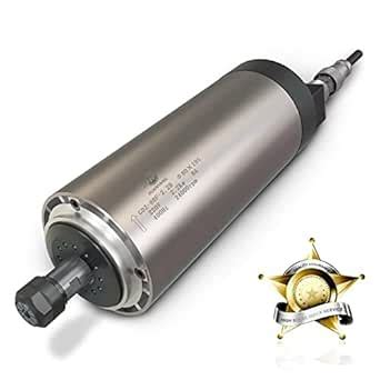 Air Cooled Spindle Motor 220V 2.2KW 24000RPM 400hz Φ80mm ER20 for ...