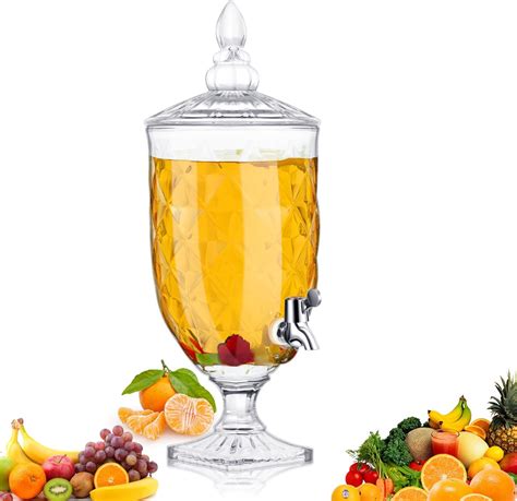 Amazon.com | Bokon 1.3 Gallon Drink Dispensers for Parties with Stand ...