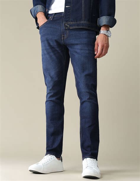 Buy Men Henry Tapered Cropped Fit Blue Jeans Blue|U.S. Polo Assn. India