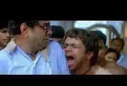 Chupke Chupke Rajpal Yadav Crying Scene Meme Template