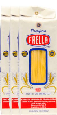 Sparpaket Pastificio Faella Spaghettoni Gragnano IGP 3x1kg | Ital ...