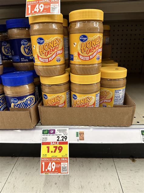 Kroger Peanut Butter as low as $1.49! - Kroger Krazy
