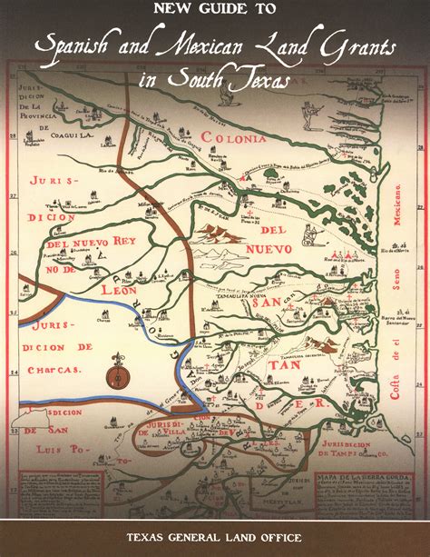 Early Spanish Settlements Map South Texas Spanish And Portuguese