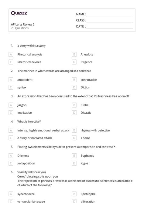 50+ Compare and Contrast worksheets on Quizizz | Free & Printable