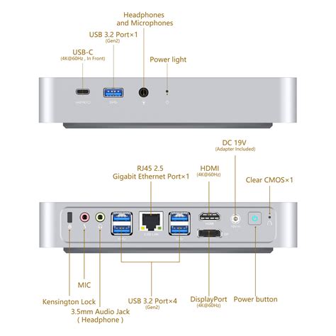 Buy MINISFORUM EliteMini TH60 Mini PC 11th Gen Core i5-11400H Windows ...