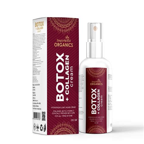 Simply Herbal Organics Botox Cream 100 Gm| Face Repairing & Brightenin ...