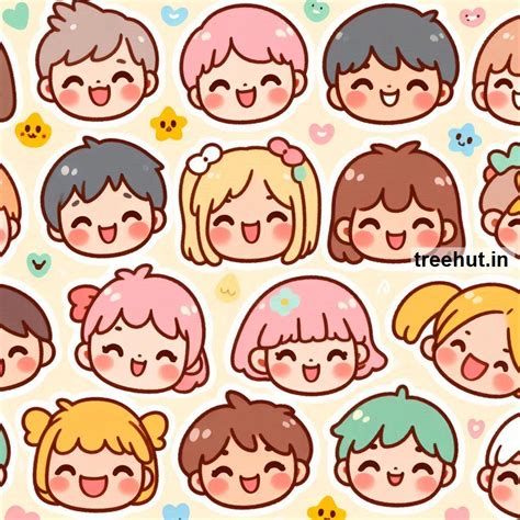 Printable Kids Faces Stickers and 25 Kids Craft Activities for Kids ...